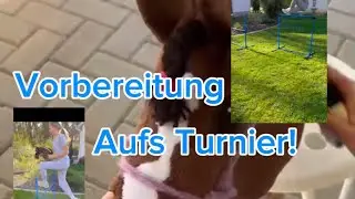 Training f&uuml;rs Turnier! Mit Coco und Pearl 🐴❤️ Kht_horselife Hobby Horsing