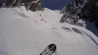 Powder Snowboarding POV with Thomas Feuerstein
