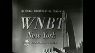 (RARE) WNBT Station ID 1952