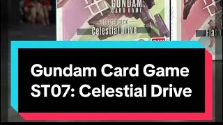 Gundam Card Game - ST07: Celestial Drive