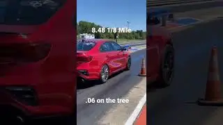 World  Record 1/8 Mile Pass Kia forte GT 1.6 turbo!!!