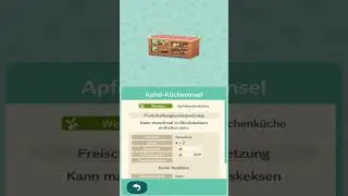 Katalog: Animal Crossing Pocket Camp-Apfelkuchenk&uuml;che