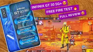 Infinix Gt 30 5G+ Free Fire || Infinix Gt 30 5G Free Fire Gameplay ||