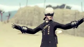 [MMD]砂の惑星Sand Planet(Nier:Automata 9S)