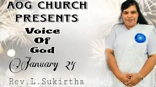 பயப்படாதே.|Voice of God|Rev.L.Sukirtha|Aog Church Araly|Jaffna Sri Lanka|