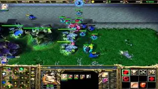 Warcraft 3 4v4 Random Team Northrend Noobs Commentary