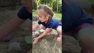 Cute Baby Girl Playing in the Sandbox  and has a BLAST! #shorts #sandbox #outdooractivitiesforkids