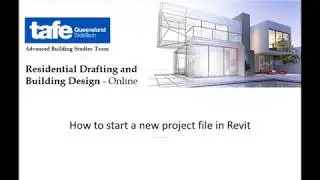 How to start a new project file in Revit