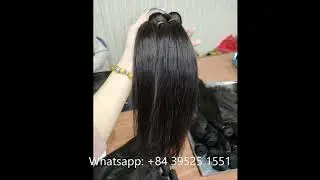 Natural Black Weft Hair | Vietnam Hair