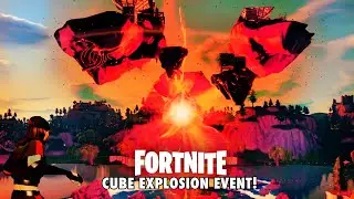 Fortnite OG Season 6 - Cube Explosion Event! (RED CUBE RETURNS!) (No Commentary)