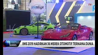 IIMS 2019 Hadirkan 36 Merek Otomotif Ternama Dunia