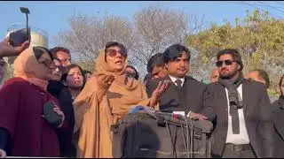Imran Khan's Sister Aleema Khan Media Talk in Islamabad