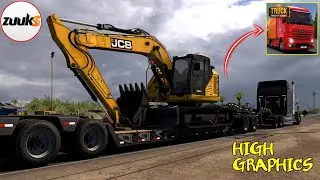 HEAVY MACHINERY TRANSPORT 🚚 | TSU HIGH GRAPHICS | 