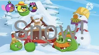 Angry Birds Friends 2013 Christmas Song Ode To Snow (Cover By Justin + Adam Delgado + Baley Jaden)