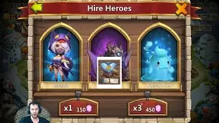 25000 Gems For LIL NICK + Level 5 Talent Chest Android Castle Clash