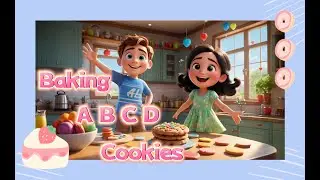 🎶 Baking ABCD Cookies Song  ABC Song  Learn ABC Alphabet  Kids Songs & Nursery Rhymes 🍪🎵 #labubu