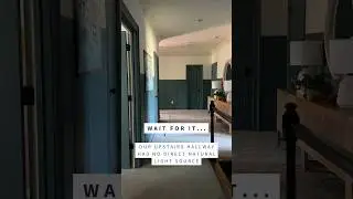 How to Add Natural Light to a Dark Hallway