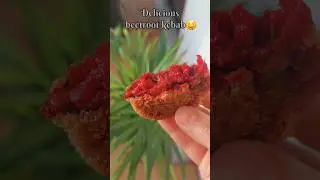 Crunchy outside & soft inside full of flavorful beetroot kebab #beetroot #shortvideo #recipe