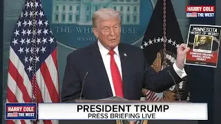 LIVE: Donald Trump Briefing In White House