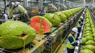 Inside a Modern Guava Factory: From Fresh Guavas to Pink Guava Nectar (Full Process)