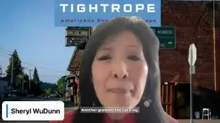 Women kill a deadly cougar with their bare hands to save their village - Sheryl WuDunn Webinar