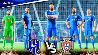 FIFA VOLTA - RONALDO, MESSI, NEYMAR, HAALAND, MBAPPE ALL STARS |  AL HILAL vs PORTUGAL I PS5