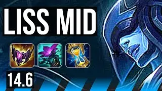 LISSANDRA vs ZED (MID) | 67% winrate, 22/7/13, Dominating | EUW Master | 14.6
