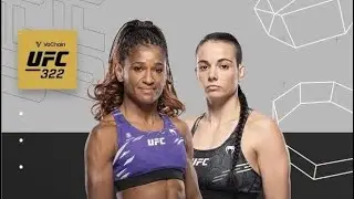Финальный взгляд на бой Анджелы Хилл и Фатимы Клайн #ufc322