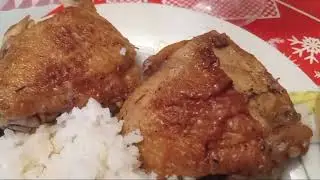Рисова каша з грудинкою курятина