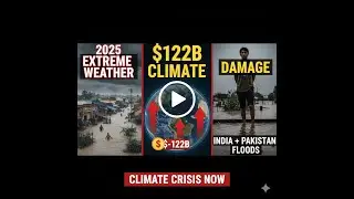 Top 10 Extreme Weather Events of 2025 | $122 Billion Damage + India-Pakistan Monsoon Deaths