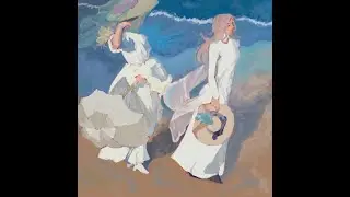 Walk on beach oc speedpaint