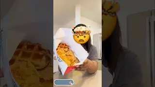 KFC Chicken & Waffle Box! | Imjustmekb #kfc #foodvlog #mukbang #foodie #food #foodlover #kfcviral