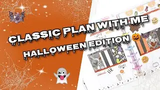 Classic Plan With Me | Halloween Edition 2019