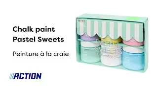 Je teste la peinture à la craie  - Chalk paint - Action