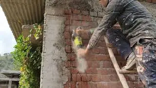 angle grinder wall chasing ❤️❤️❤️❤️