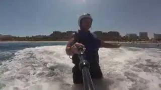 Iron Woman at Cabo FlyBoard!