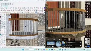 SketchUp extension||🔸 Fast 3D Modeling ✨ | Copy Along Curve Tutorial #sketchup @SCADStudio
