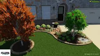 Frisco Texas Landscape Design(Sands Residence)