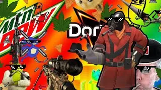TF2 | How It Feels To Play Hot Hand Pyro | MLG Edition!
