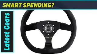 `Sparco 015TRGS1TUV Suede Steering Wheel Ring: The Ultimate Finishing Touch!