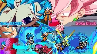 Ultimate heroes Goku SSGSS Swl+ 💙 vs Goku SSJ Rose Swl+ ♥️🔥🔥🔥🔥🔥💥💥💥💥💥💥💥