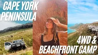 Beachfront camping & 4wding at Elim Beach/Cape Bedford on the Cape York Peninsula