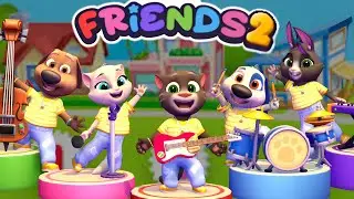 Rock Stars in My Talking Tom Friends 2 Gameplay Android ios 