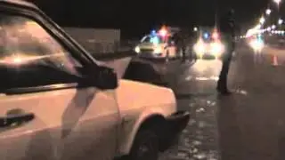 12.11.12 Водитель сбил сотрудника ГИБДД в Ярославле