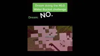Dream Failed !! Minecraft Funny MLG Water bucket Challenge Dream Speedruner vs Manhunt Championship