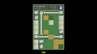 Pushing Machine (Impossible) Level Puzzle 24 - Perfect Solution