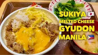 Sukiya Manila Now Open! | Melted Cheese Gyudon | Glorietta Makati | Cheap Eats Manila