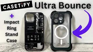CASETiFY Ultra Bounce + Impact Ring Stand Case REVIEWS! // NEW iPhone 15 and iPhone 15 Pro Cases!