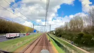 Gespot langs het spoor door Meester Paul (check YouTube kanaal Spoor_Meester) vanuit ICMm 4205