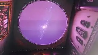 A spectacle of coloured laser lights that move change